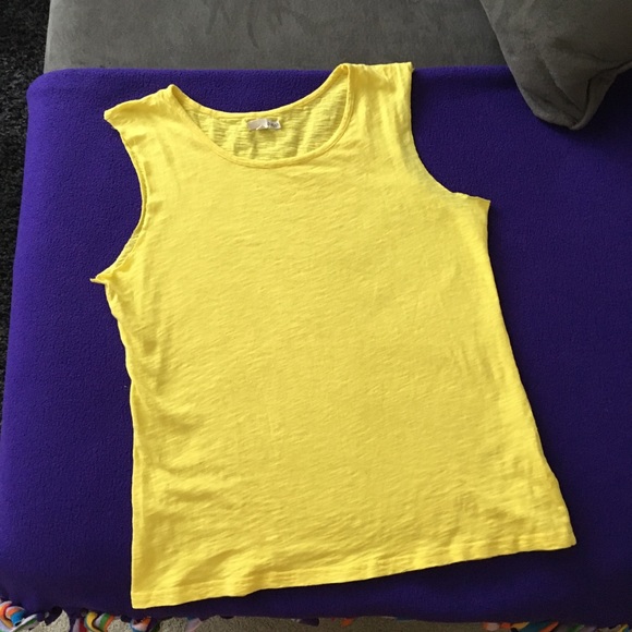 Ba & sh Yellow Muscle Tank - Picture 3 of 14